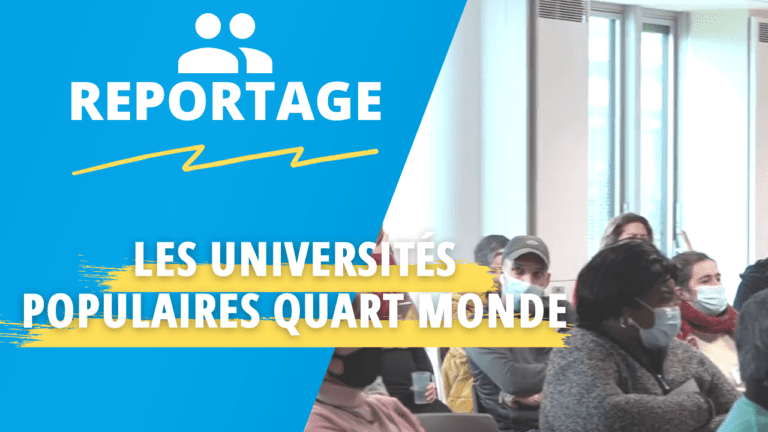 Les universités populaires Quart Monde