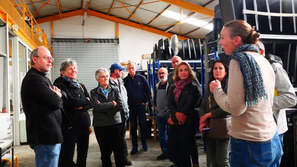 Marylise Léon, CFDT, et Denis Gravouil, CGT, à TAE le 27 septembre 2024