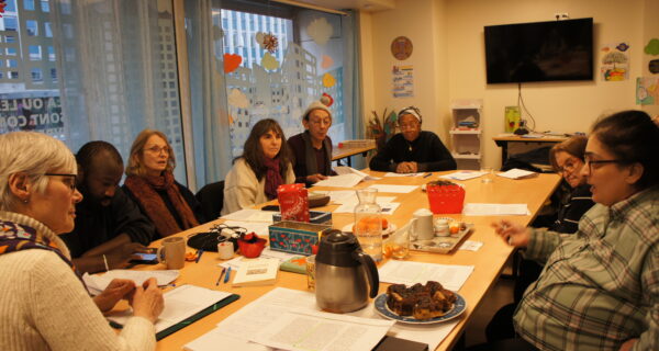 Atelier d'écriture, Maison Quart Monde de Paris, 10 janvier 2025