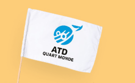 Drapeau soutien atd