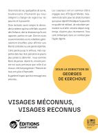 Couvbat visages mÚconnus, visages reconnus de kerchove 01