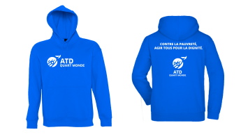 Sweat bleu clair resultat